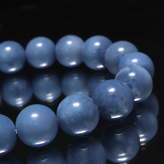 ブレス　ブルーオパール＜マダガスカル産＞　丸  [co-g1746]