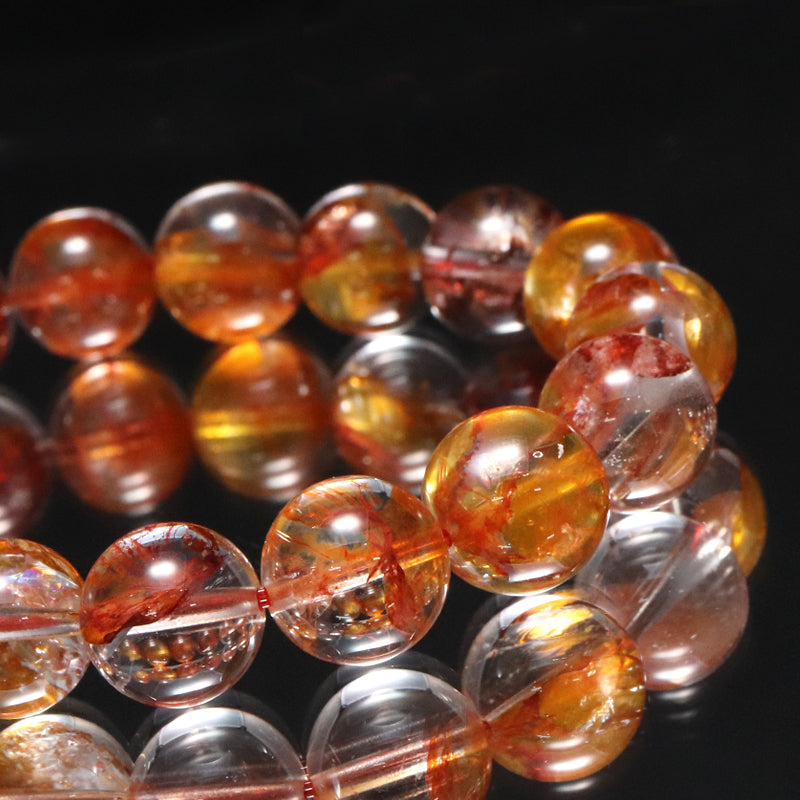 ブレス　オーロラクォーツ＜ブラジル産＞　丸  [co-g1711]