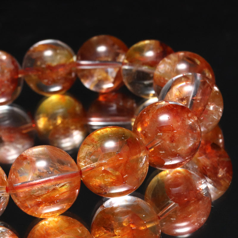 ブレス　オーロラクォーツ＜ブラジル産＞　丸  [co-g1711]