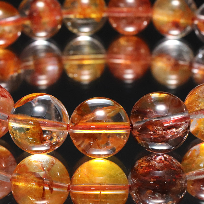 ブレス　オーロラクォーツ＜ブラジル産＞　丸  [co-g1711]