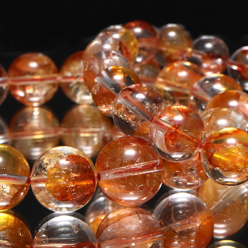 ブレス　オーロラクォーツ＜ブラジル産＞　丸  [co-g1711]