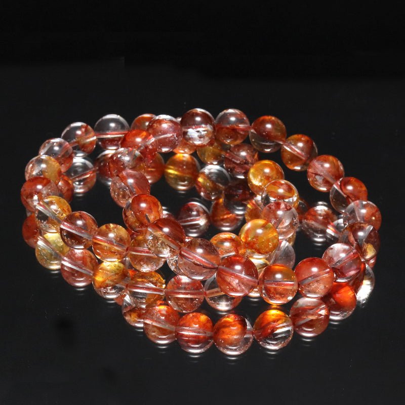 ブレス　オーロラクォーツ＜ブラジル産＞　丸  [co-g1711]