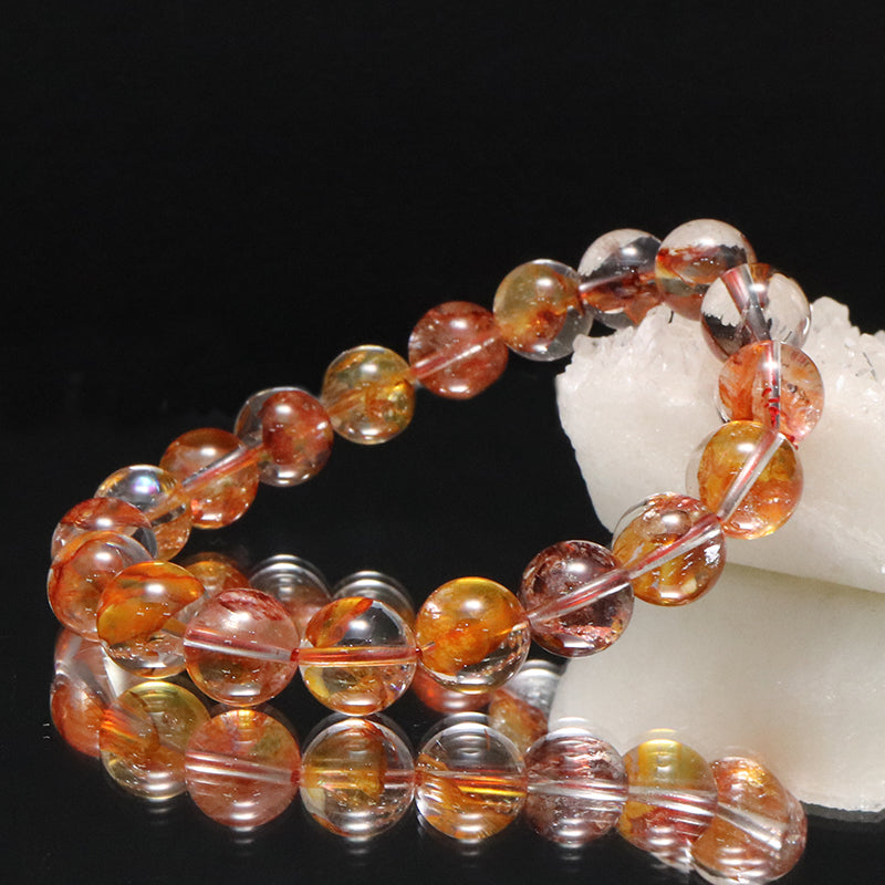 ブレス　オーロラクォーツ＜ブラジル産＞　丸  [co-g1711]