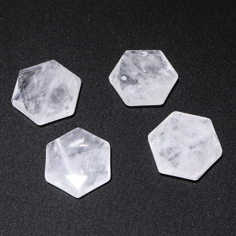 ペンダントトップ　六芒星　穴あき　全4種  [co-g2953]