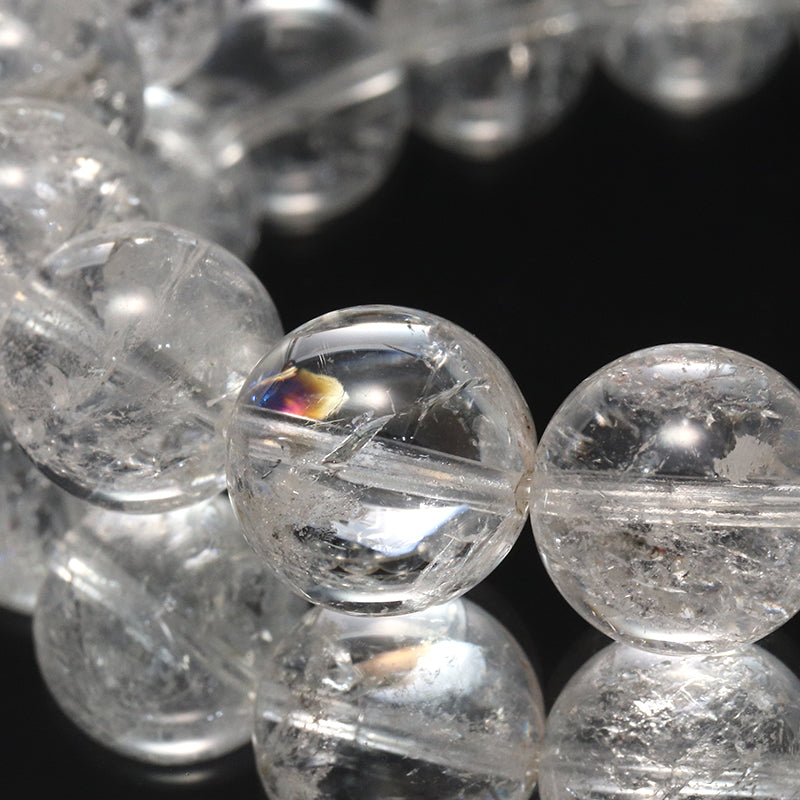 ブレス　アイリスクォーツ＜ブラジル産＞　丸  [co-g1706]