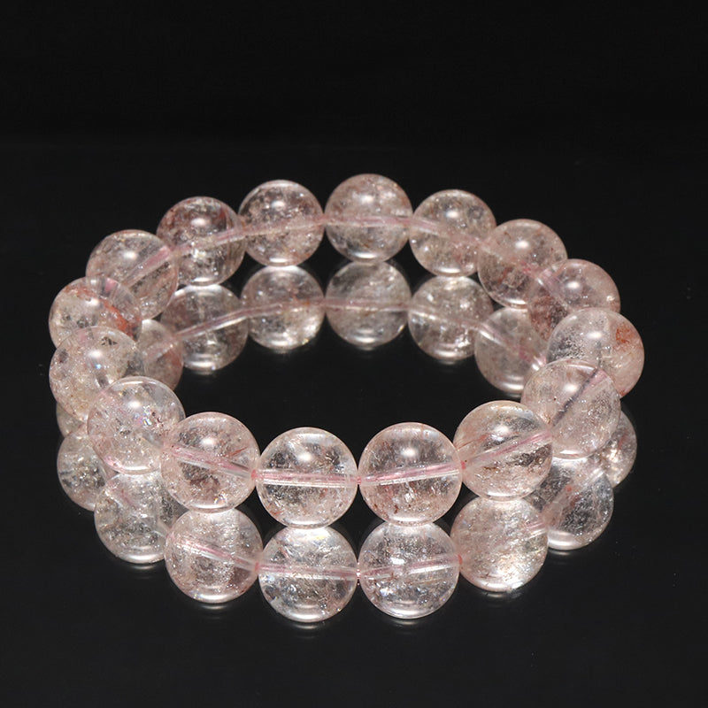 ブレス　ヒマラヤアイリスクォーツ＜ヒマラヤ産＞　丸 [co-g1702]