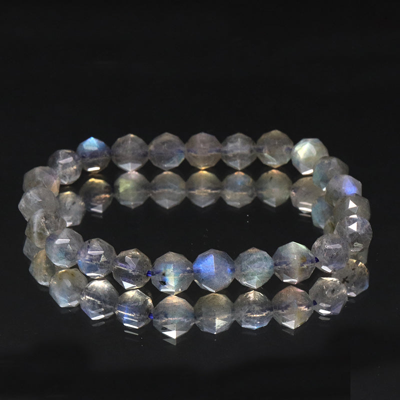 ブレス　ラブラドライト＜マダガスカル産＞　スターカット  [co-g1717]