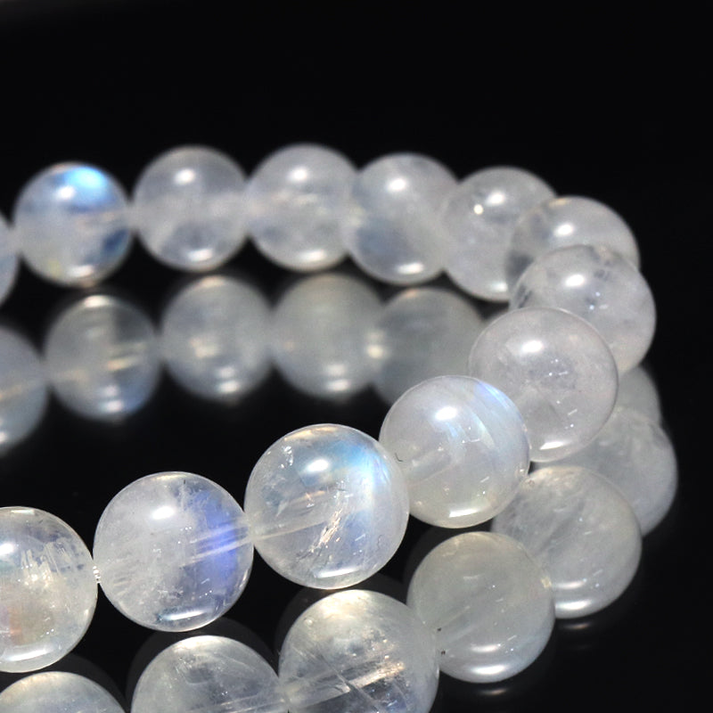 ブレス　ムーンストーン＜インド産＞　丸  [co-g1703]