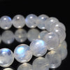 Moonstone bracelet (from India) Round [co-g1703]