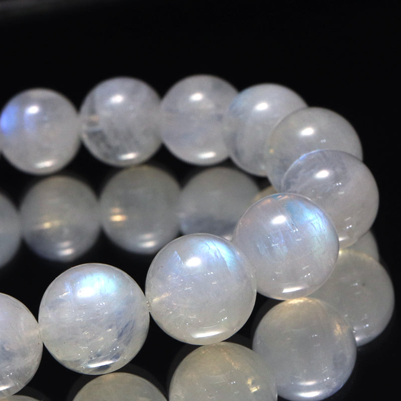 ブレス　ムーンストーン＜インド産＞　丸  [co-g1703]