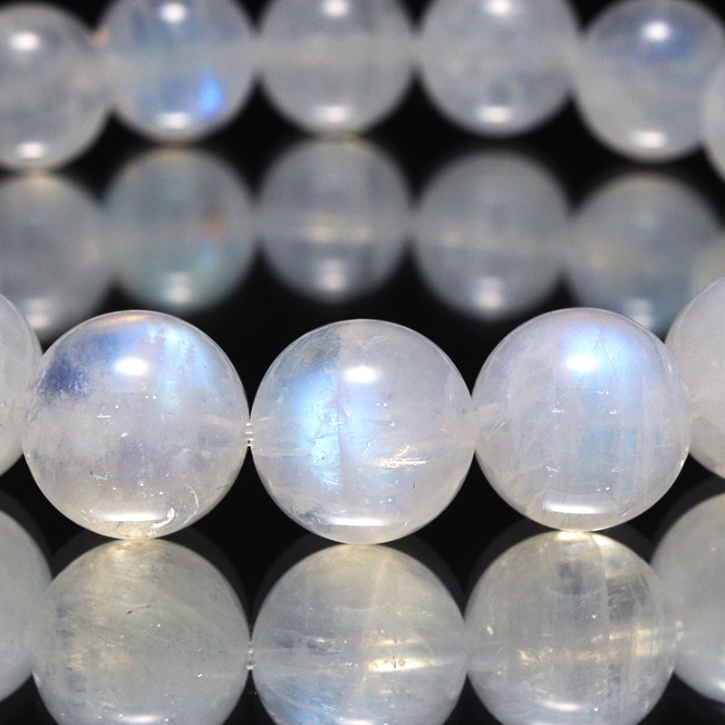 ブレス　ムーンストーン＜インド産＞　丸  [co-g1703]