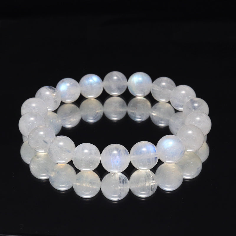 ブレス　ムーンストーン＜インド産＞　丸  [co-g1703]