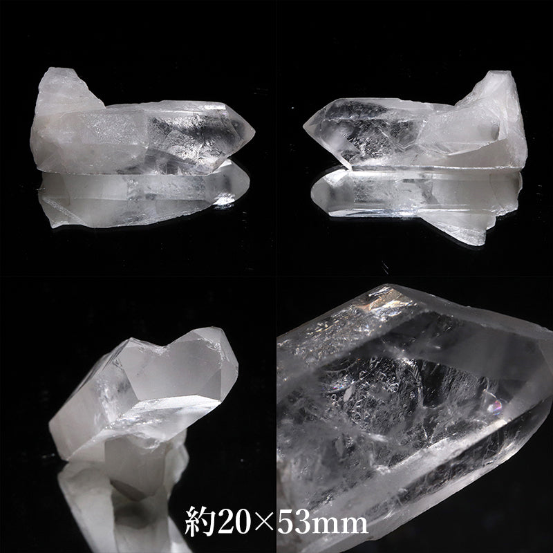 モンドクォーツ＜タンザニア産＞ 　原石　約16〜21×52〜67mm [co-g3122]